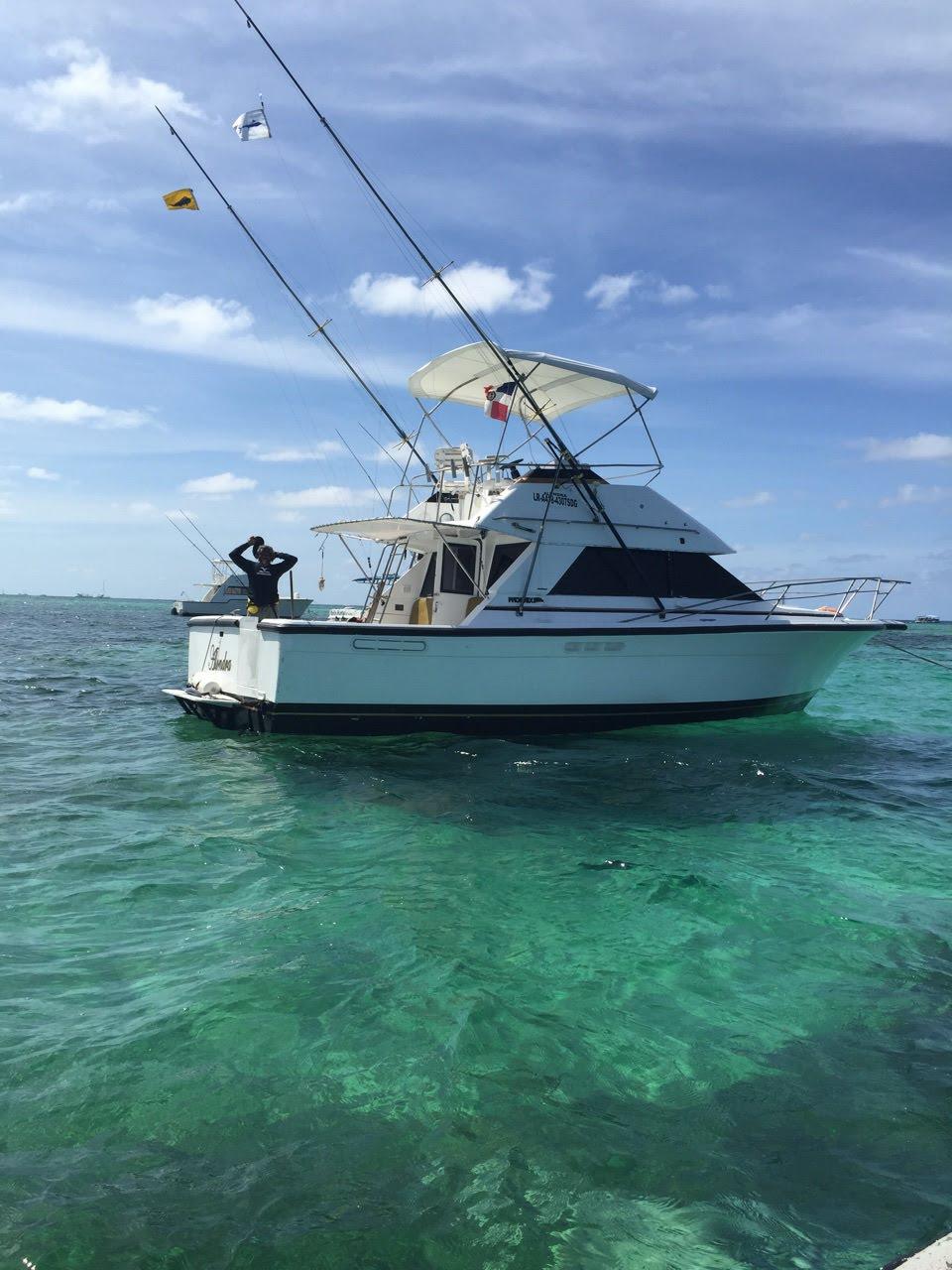 The Garfield Family's Blue Marlin catch